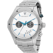  Shop Authentic Maserati Circuito Chronograph Silver Dial Silver Steel Strap Watch For Men - R8873627005 - Luxxuri