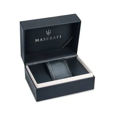  Shop Authentic Maserati SFIDA Chronograph Black Dial Silver Steel Strap Watch For Men - R8853140005 - Luxxuri