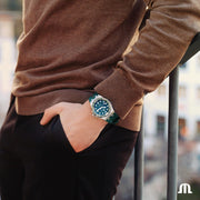  Shop Authentic Maurice Lacroix Aikon Venturer Green Dial Green Rubber Strap Watch for Men - AI6057-SSL50-630-5 - Luxxuri