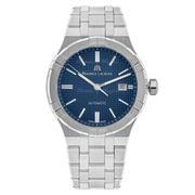  Shop Authentic Maurice Lacroix Aikon Automatic Blue Dial Silver Steel Strap Watch For Men - AI6008-SS002-430-1 - Luxxuri