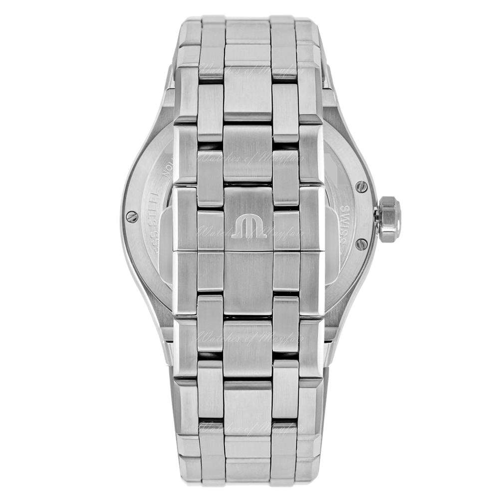  Shop Authentic Maurice Lacroix Aikon Limited Edition Automatic Date Orange Dial Silver Steel Strap Watch For Men - AI6008-SS00F-530-1 - Luxxuri