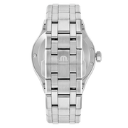  Shop Authentic Maurice Lacroix Aikon Date Quartz Black Dial Silver Steel Strap Watch for Men - AI1108-SS002-330-1 - Luxxuri