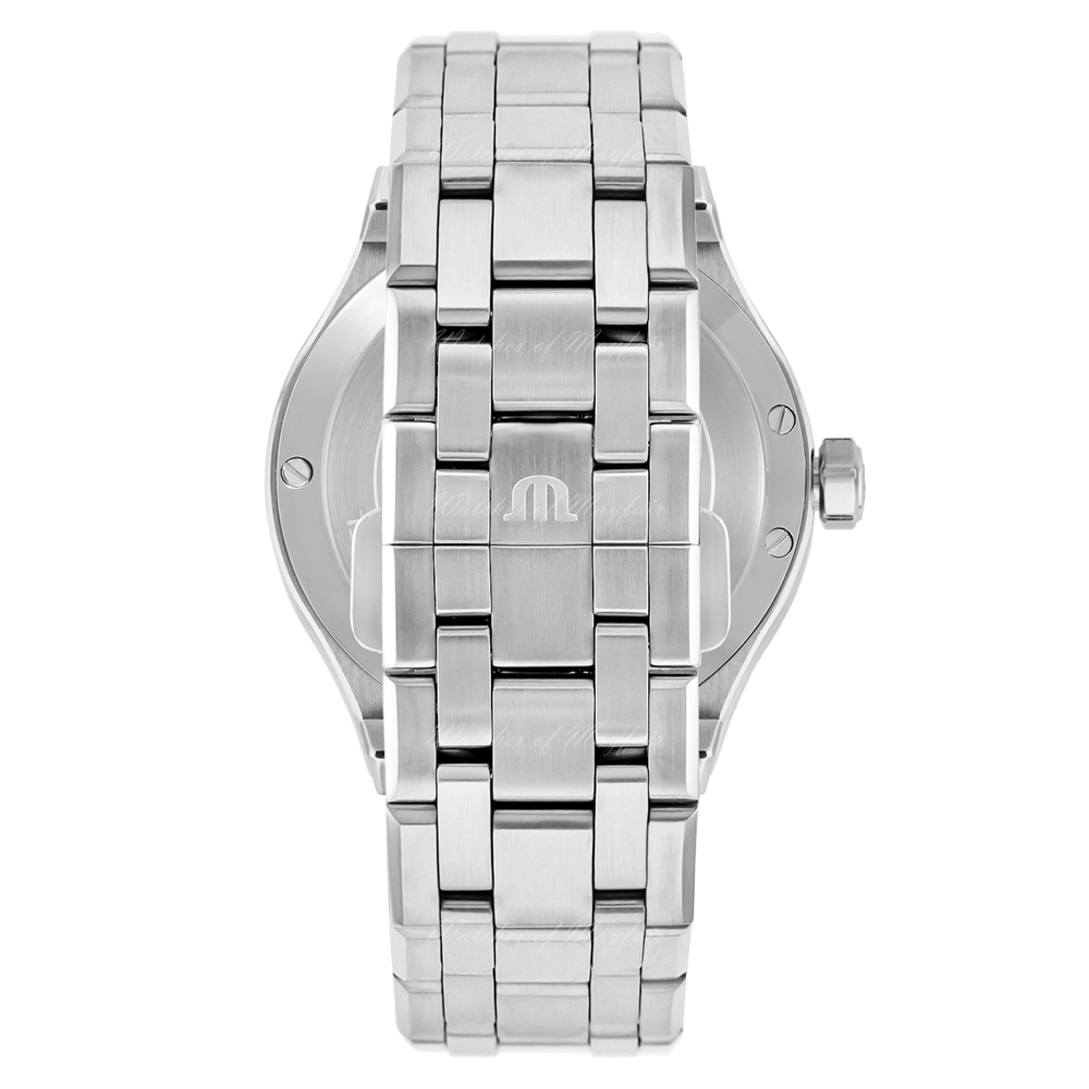  Shop Authentic Maurice Lacroix Aikon Date Blue Dial Silver Steel Strap Watch for Men - AI1108-SS002-430-1 - Luxxuri