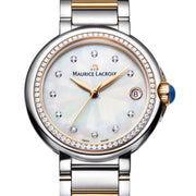  Shop Authentic Maurice Lacroix Fiaba Date Diamonds White Mother of Pearl Dial Two Tone Steel Strap Watch for Women - FA1007-PVP23-170-1 - Luxxuri