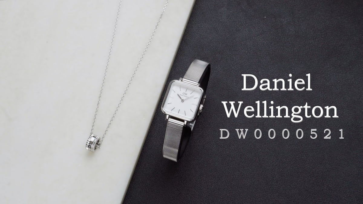  Shop Authentic Daniel Wellington Quadro Studio White Dial Silver Mesh Bracelet Watch For Women - DW00100521 - Luxxuri