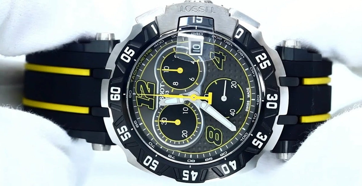  Shop Authentic Tissot T Race Thomas Luthi Chronograph Grey Dial Black Rubber Strap Watch For Men - T092.417.27.067.00 - Luxxuri