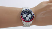  Shop Authentic Guess Odyssey Multifunction Blue Dial Silver Steel Strap Watch For Men - W1107G2 - Luxxuri
