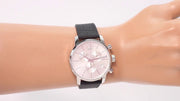  Shop Authentic Calvin Klein City Chronograph Silver Dial Black Leather Strap Watch for Men - K2G271C6 - Luxxuri