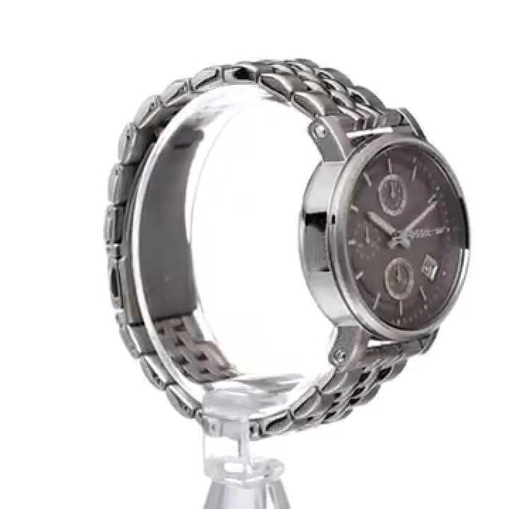 Shop Authentic Fossil Boyfriend Chronograph Brown Dial Silver Steel Strap Watch for Women - ES3747 - Luxxuri