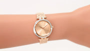  Shop Authentic Michael Kors Darci Rose Gold Dial Rose Gold Stainless Steel Strap Watch for Women - MK3366 - Luxxuri