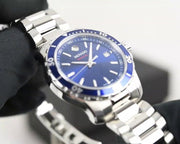  Shop Authentic Movado Series 800 Blue Dial Silver Steel Strap Watch For Men - 2600137 - Luxxuri