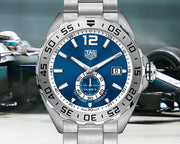  Shop Authentic Tag Heuer Formula 1 Calibre 6 Automatic Blue Dial Silver Steel Strap Watch for Men - WAZ2014.BA0842 - Luxxuri