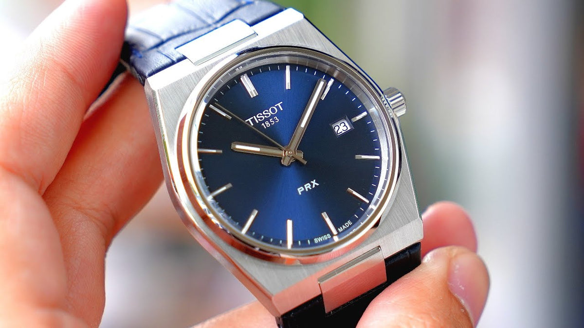  Shop Authentic Tissot PRX Blue Dial Blue Leather Strap Watch for Men - T137.410.16.041.00 - Luxxuri
