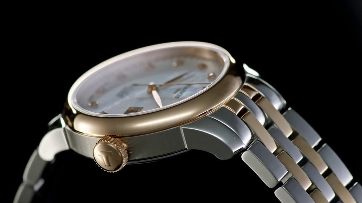  Shop Authentic Tissot T Classic Le Locle Automatic Silver Dial Two Tone Steel Strap Watch For Women - T006.207.22.038.00 - Luxxuri