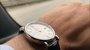  Shop Authentic IWC Portofino Automatic White Dial Black Leather Strap Watch for Men - IW356501 - Luxxuri