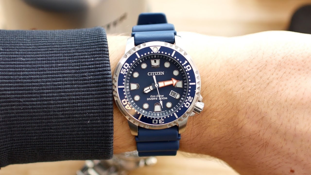  Shop Authentic Citizen Eco Drive Promaster Blue Dial Blue Strap Watch For Men - BN0151-09L - Luxxuri