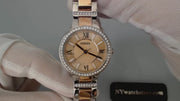 Shop Authentic Fossil Virginia Rose Gold Dial Two Tone Steel Strap Watch for Women - ES3405 - Luxxuri