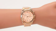  Shop Authentic Michael Kors Blair Rose Gold Dial Rose Gold Steel Strap Watch for Women - MK5263 - Luxxuri