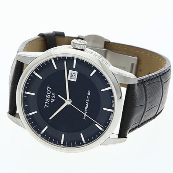  Shop Authentic Tissot T Classic Luxury Black Dial Black Leather Strap Watch For Men - T086.407.16.051.00 - Luxxuri