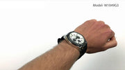  Shop Authentic Guess Legacy White Dial Black Rubber Strap Watch For Men - W1049G3 - Luxxuri