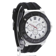  Shop Authentic Guess Force Analog Quartz White Dial Black Rubber Strap Watch For Men - W0674G3 - Luxxuri