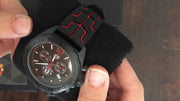  Shop Authentic Tag Heuer Formula 1 Manchester United Limited Edition Black Dial Black & Red Rubber Strap Watch for Men - CAZ101J.FT8027 - Luxxuri