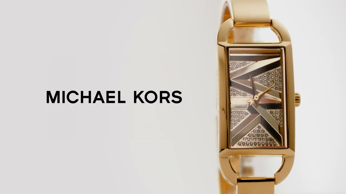  Shop Authentic Michael Kors Empire Analog Gold Dial Gold Steel Strap Watch for Women - MK4840 - Luxxuri
