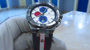  Shop Authentic Maurice Lacroix Aikon Chronograph Special Edition Mahindra Racing Silver Dial Grey Rubber Strap Watch for Men - AI1018-TT031-130-2 - Luxxuri