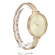  Shop Authentic Michael Kors Jaryn Analog Quartz Gold Dial Gold Steel Strap Watch For Women - MK3546 - Luxxuri