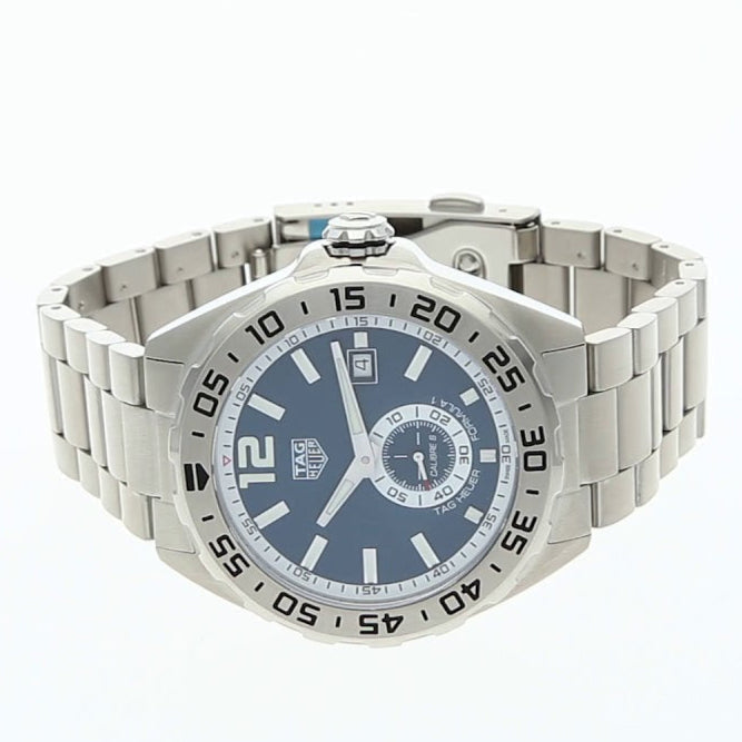  Shop Authentic Tag Heuer Formula 1 Calibre 6 Automatic Blue Dial Silver Steel Strap Watch for Men - WAZ2014.BA0842 - Luxxuri
