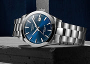  Shop Authentic Tissot Gentlemen Powermatic 80 Silicium Blue Dial Silver Steel Strap Watch For Men - T127.407.11.041.00 - Luxxuri