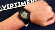  Shop Authentic Maserati Potenza Automatic Black Dial Black Leather Strap Watch For Men - R8821108036 - Luxxuri