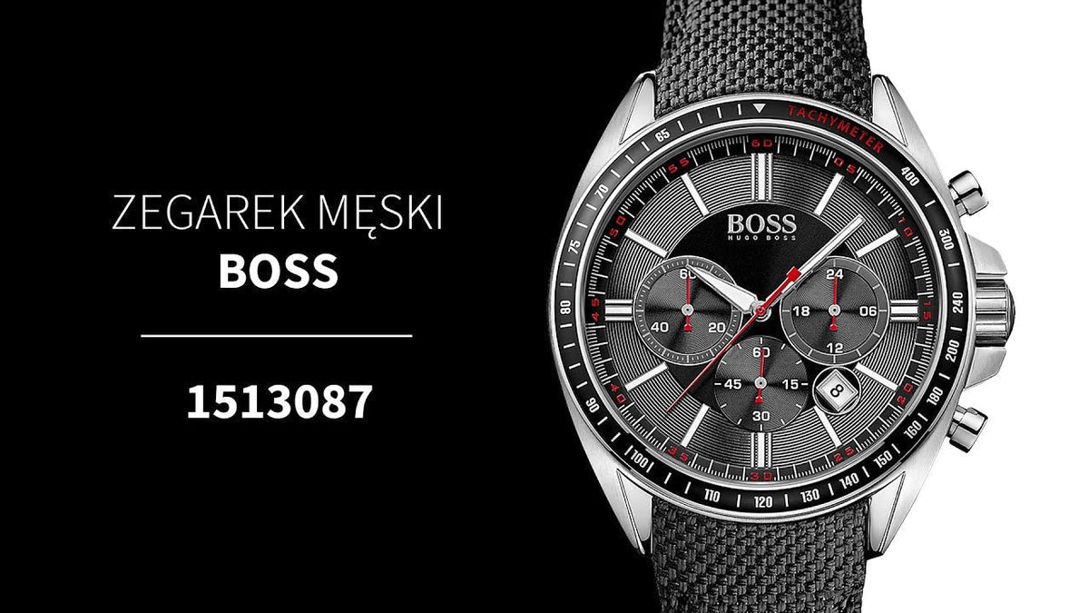  Shop Authentic Hugo Boss Driver Black Dial Black Leather Strap Watch for Men -1513087 - Luxxuri