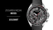  Shop Authentic Hugo Boss Driver Black Dial Black Leather Strap Watch for Men -1513087 - Luxxuri