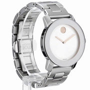  Shop Authentic Movado Bold Silver Dial Silver Steel Strap Watch For Women - 3600084 - Luxxuri