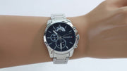  Shop Authentic Tommy Hilfiger Decker Quartz Blue Dial Silver Steel Strap Watch for Men - 1791348 - Luxxuri