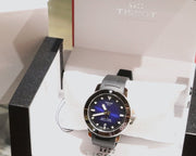  Shop Authentic Tissot Seastar 1000 Powermatic 80 Blue Dial Black Rubber Strap Watch For Men - T120.407.17.041.00 - Luxxuri