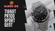  Shop Authentic Tissot PR 100 Sport Quartz Black Dial Silver Steel Strap Watch For Men - T101.610.11.051.00 - Luxxuri