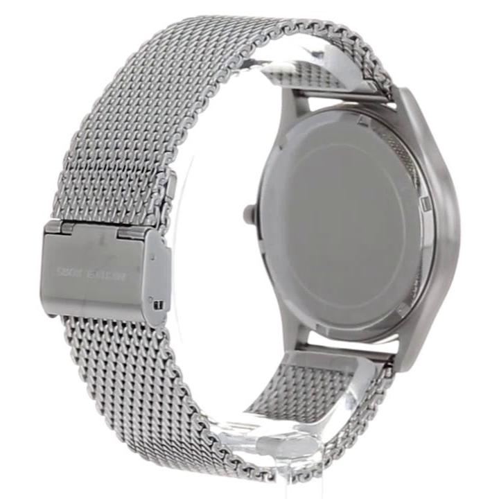  Shop Authentic Michael Kors Slim Runway Analog Black Dial Silver Mesh Bracelet Watch For Men - MK8606 - Luxxuri