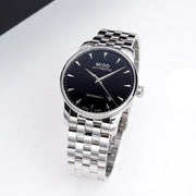  Shop Authentic Mido Baroncelli Ii Automatic Black Dial Silver Steel Strap Watch For Men - M8600.4.18.1 - Luxxuri