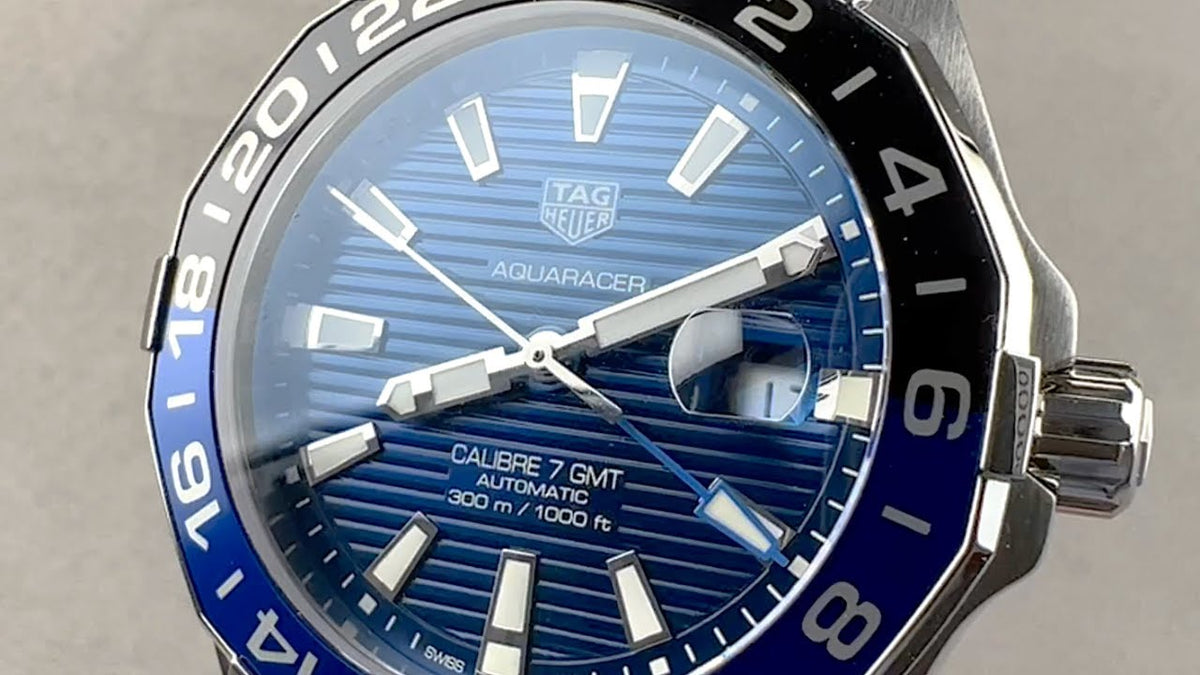  Shop Authentic Tag Heuer Aquaracer Blue Dial Watch for Men - WAY201T.BA0927 - Luxxuri