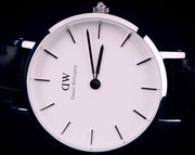  Shop Authentic Daniel Wellington Classic Petite York White Dial Brown Leather Strap Watch For Women - DW00100244 - Luxxuri