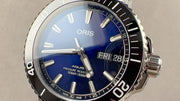  Shop Authentic Oris Aquis Date Blue Dial Black Rubber Strap Watch for Men - 0173377304152-0742464EB - Luxxuri