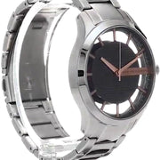  Shop Authentic Armani Exchange Hampton Chronograph Skeleton Black Dial Silver Steel Strap Watch For Men - AX2199 - Luxxuri