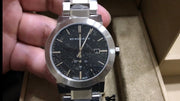  Shop Authentic Burberry The City Black Dial Silver Steel Strap Watch for Men - BU9901 - Luxxuri