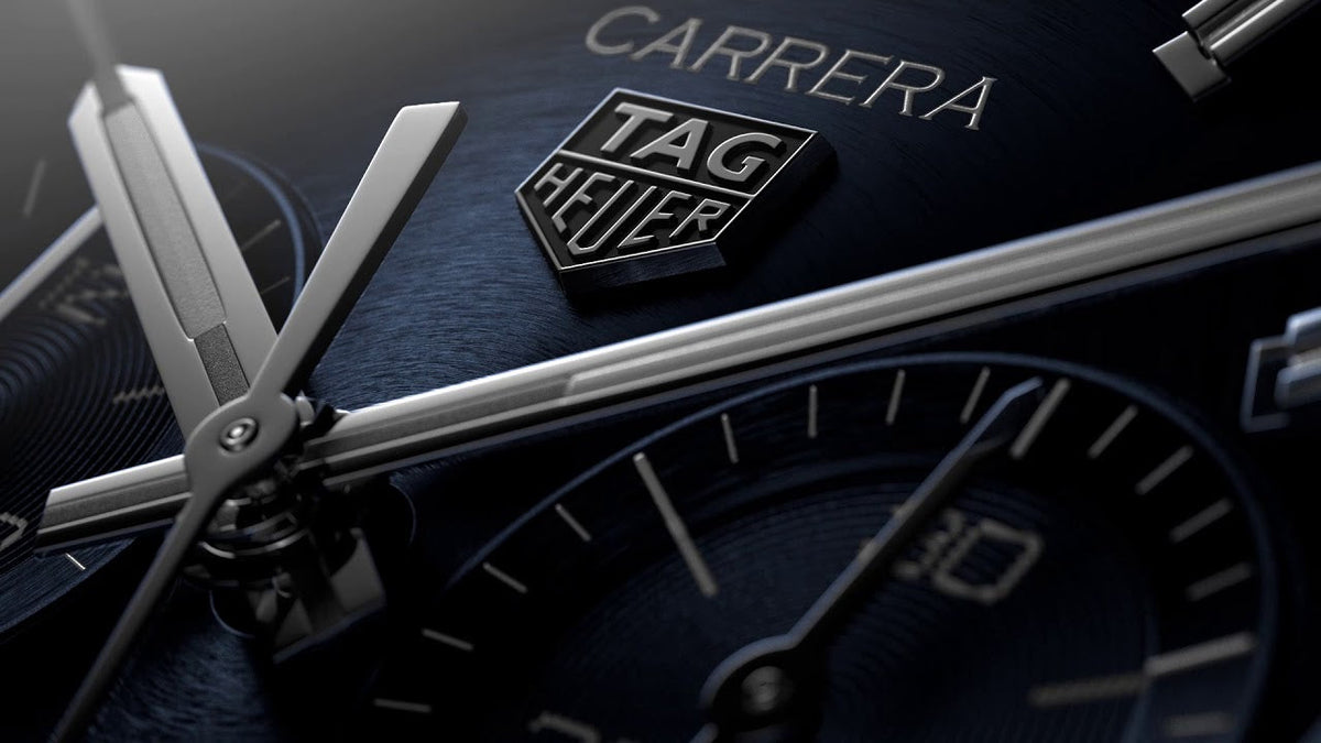  Shop Authentic Tag Heuer Carrera Chronograph Blue Dial Silver Steel Strap Watch for Men - CBN2A1A.BA0643 - Luxxuri