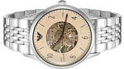  Shop Authentic Emporio Armani Meccanico Multicolor Dial Silver Steel Strap Watch For Men - AR1922 - Luxxuri