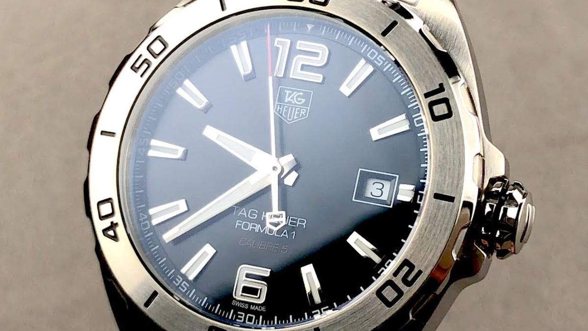  Shop Authentic Tag Heuer Formula 1 Black Dial Watch for Men - WAZ2113.BA0875 - Luxxuri