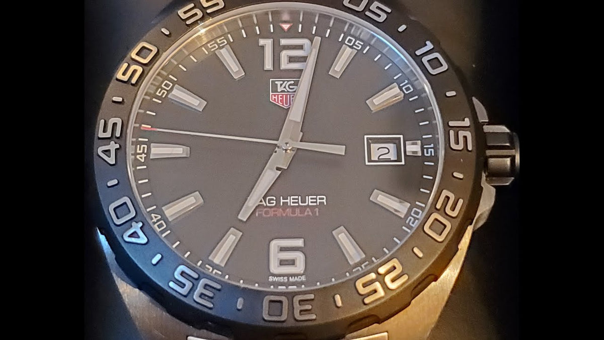  Shop Authentic Tag Heuer Formula 1 Black Dial Watch for Men - WAZ1110.BA0875 - Luxxuri
