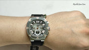  Shop Authentic Guess Headline Chronograph Grey Dial Black Rubber Strap Watch for Men - GW0571G1 - Luxxuri